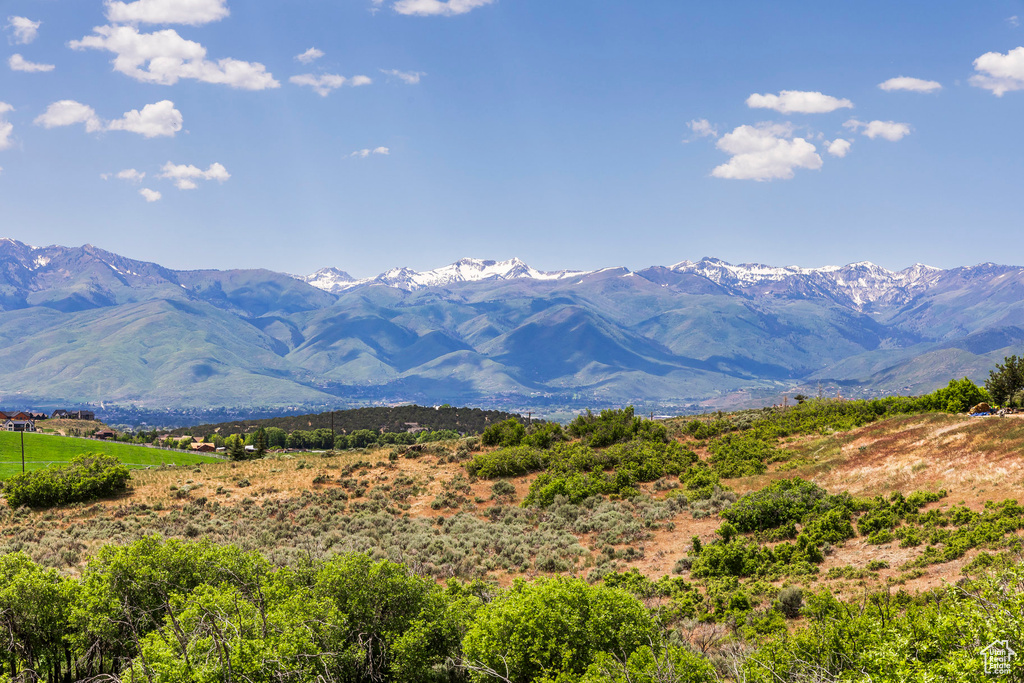 View of mountain backdrop