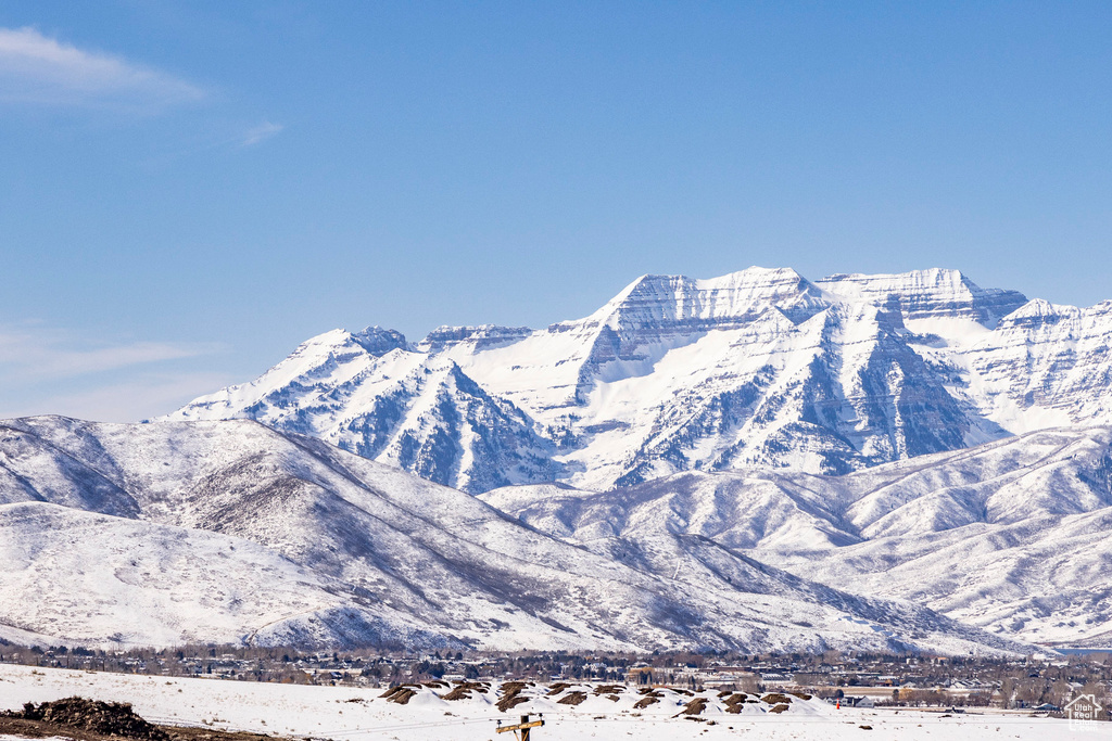 View of mountain backdrop