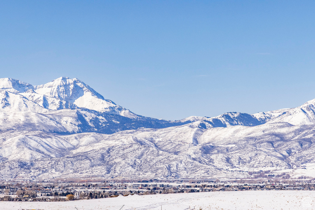 View of mountain backdrop