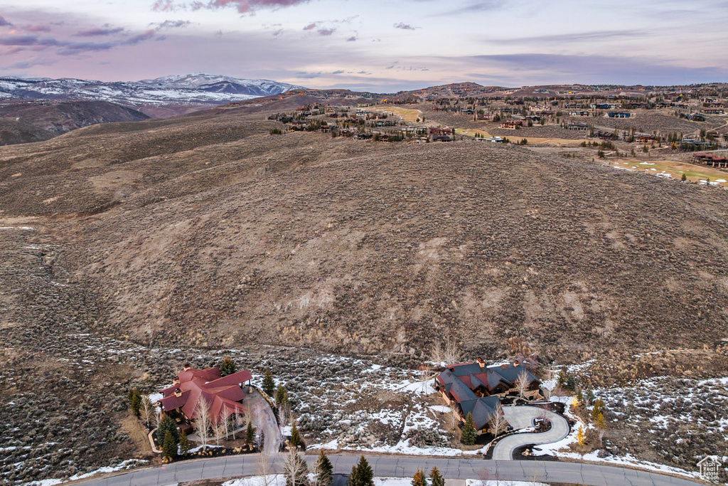 View of property location featuring a mountainous background