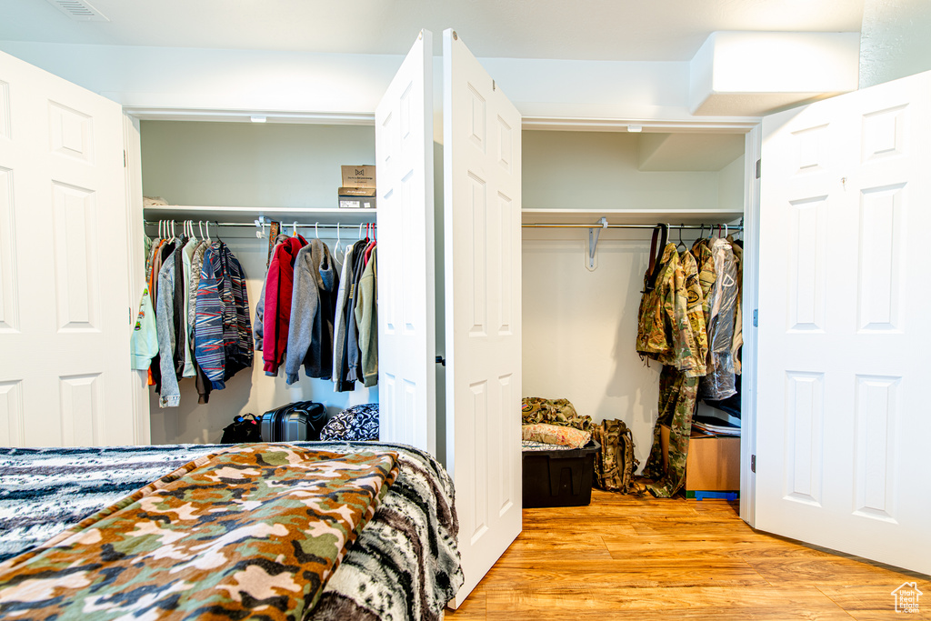 View of closet