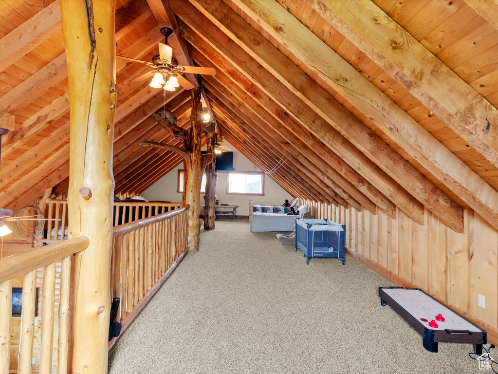 View of attic