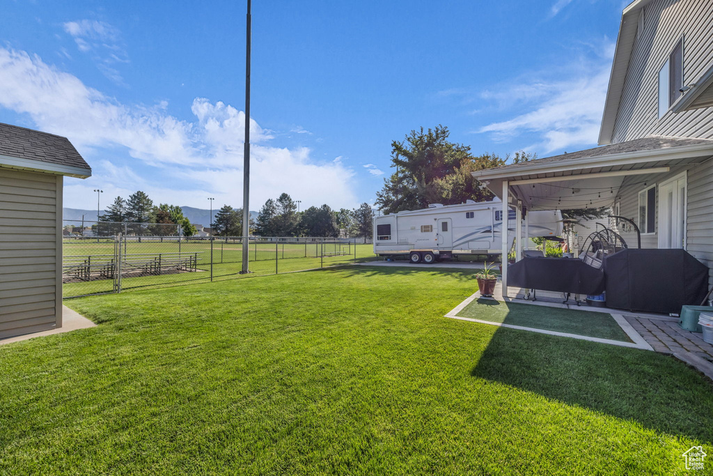 View of yard