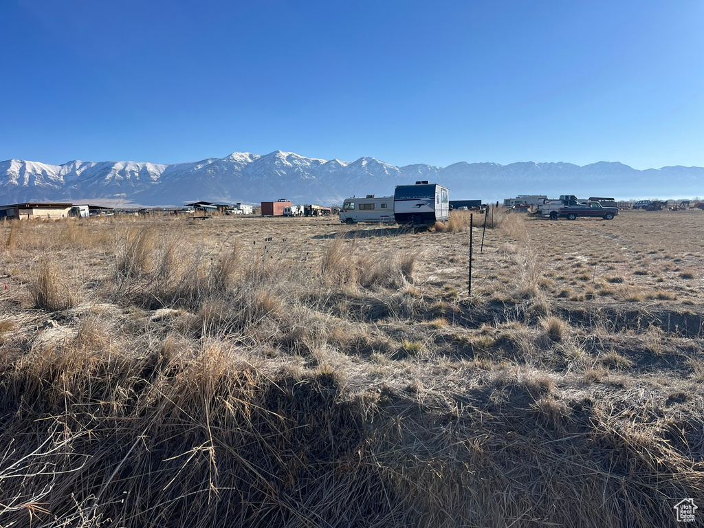 Property view of mountains featuring a rural view