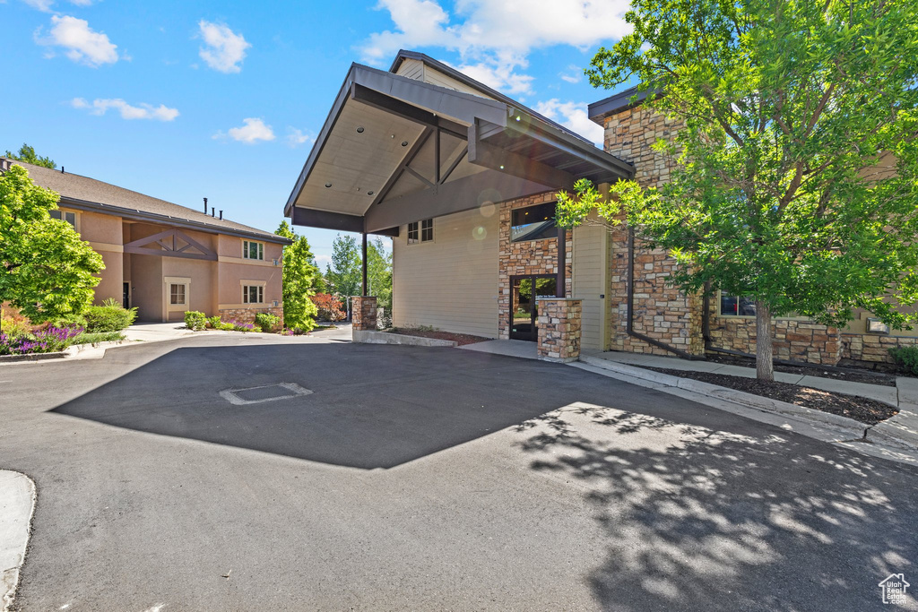 View of car parking