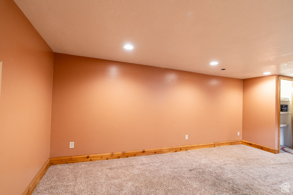 Spare room with carpet floors