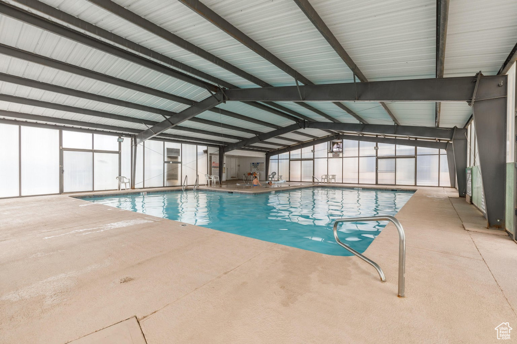 View of indoor pool