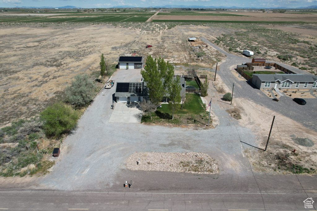 Drone / aerial view with a rural view
