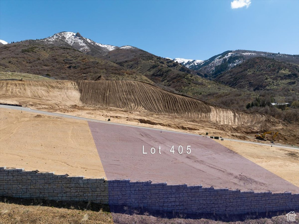 Property view of mountains