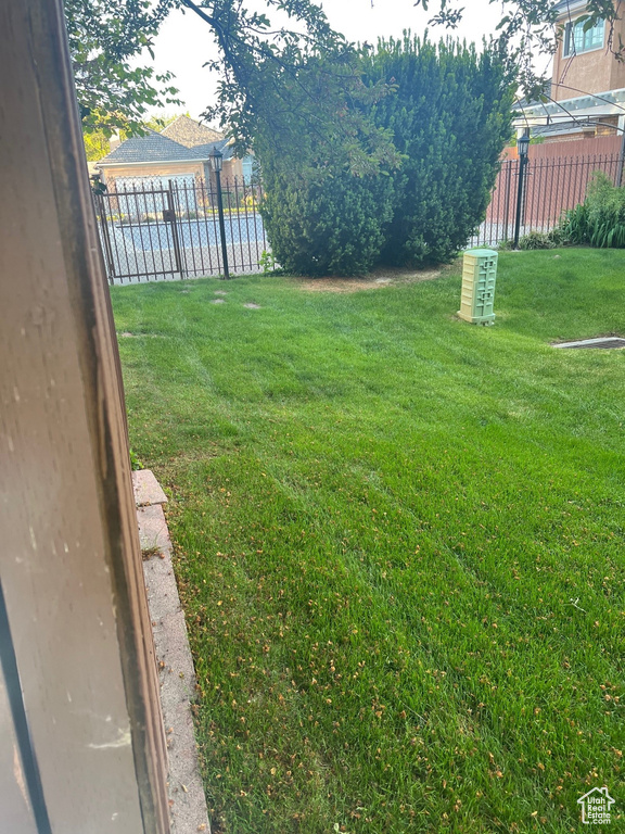 View of yard