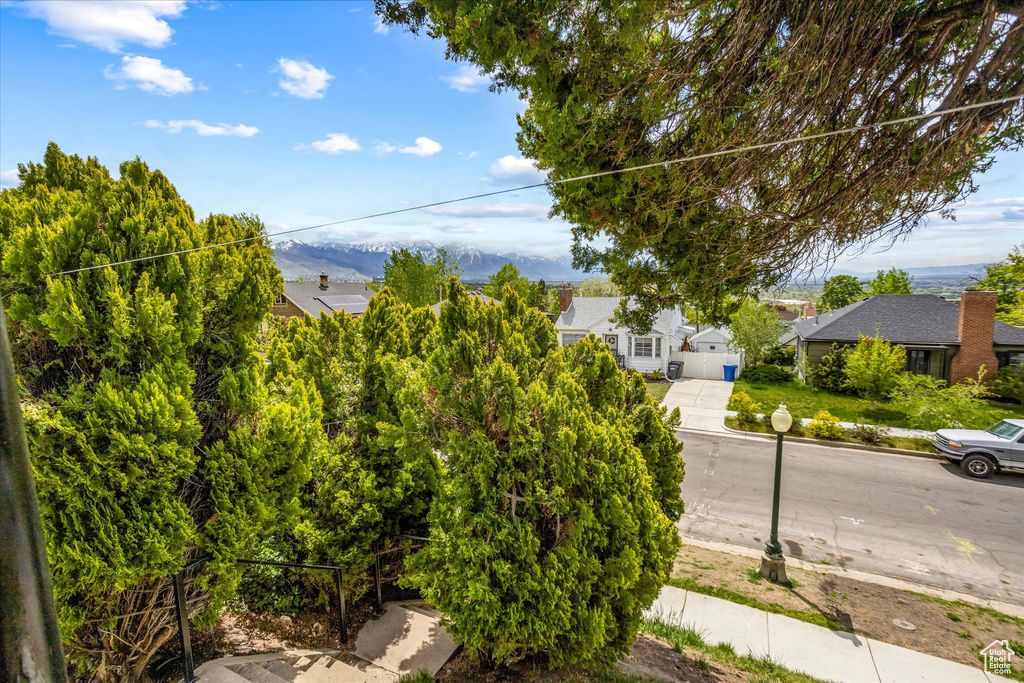 View of road featuring a residential view