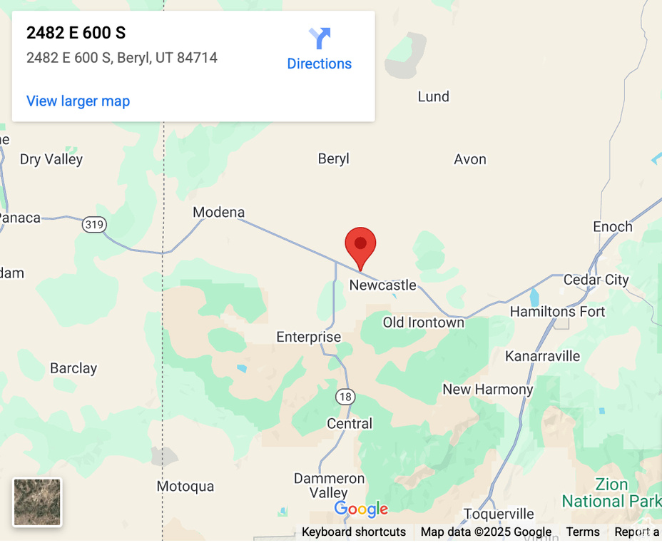 Map location