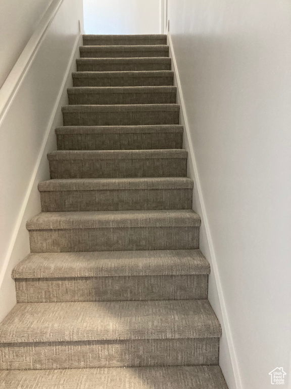 View of stairway