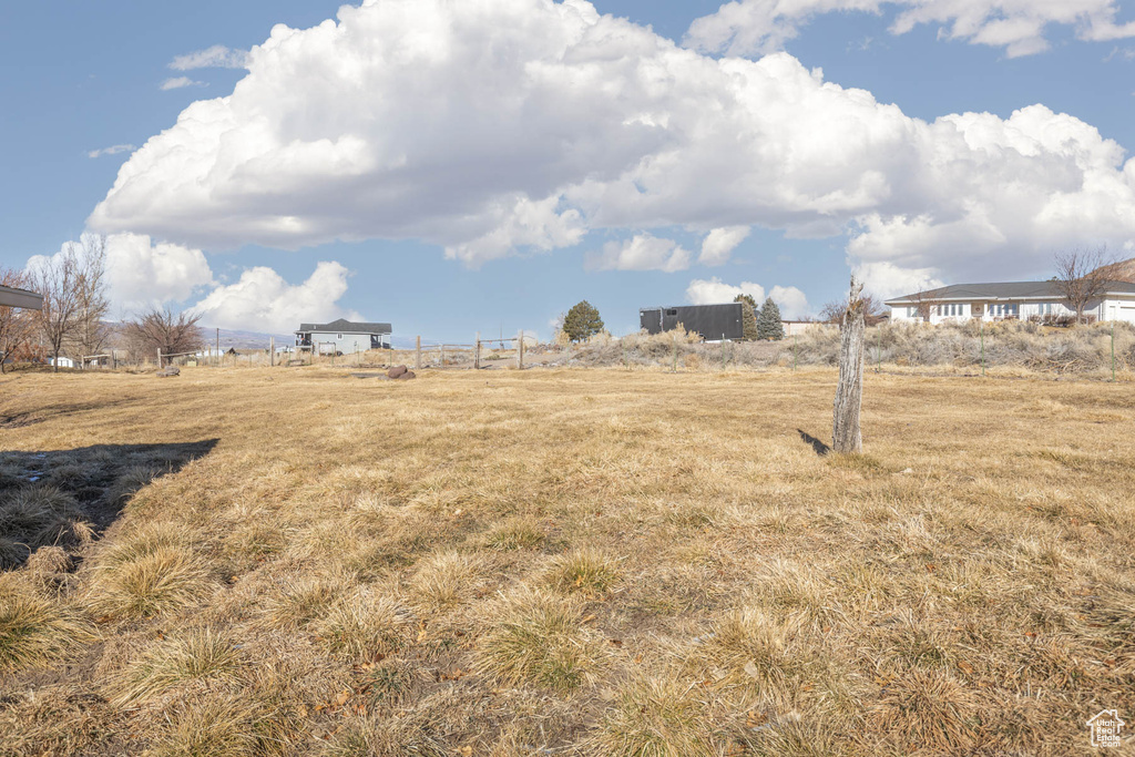 View of yard featuring a rural view