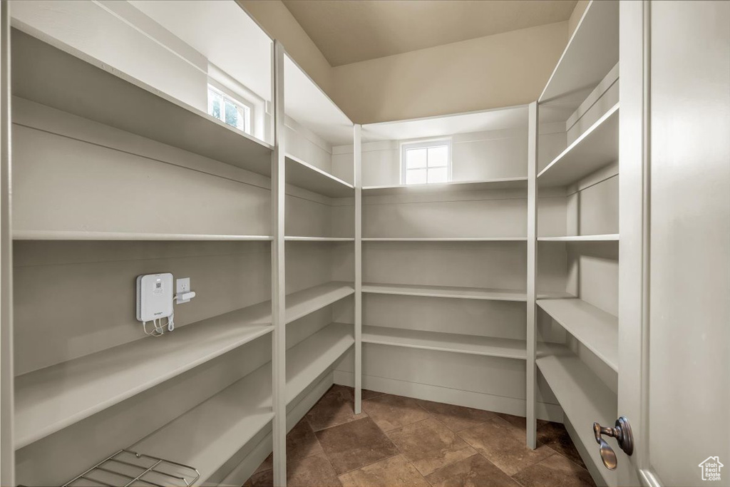 View of storage area