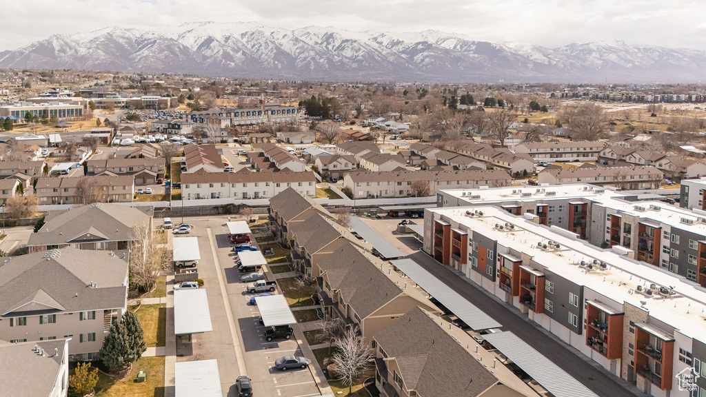 Bird\\\'s eye view featuring a residential view and a mountain view