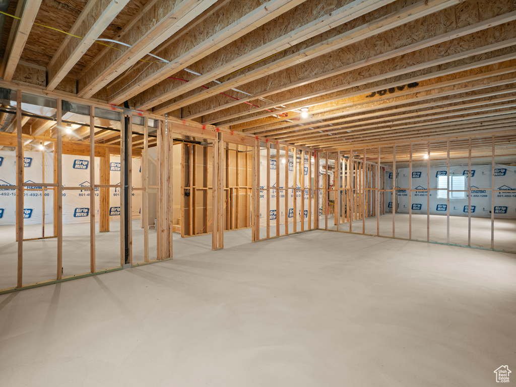 View of basement