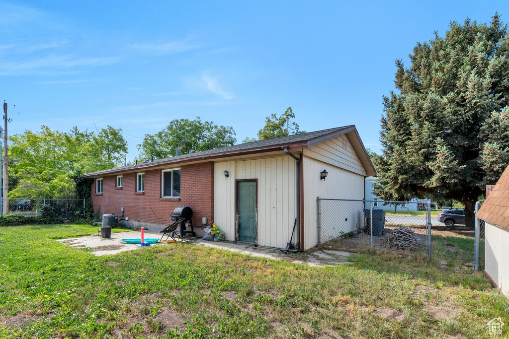 View of rear view of house