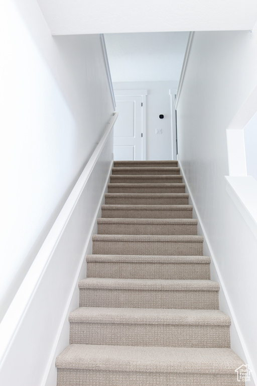 View of stairs