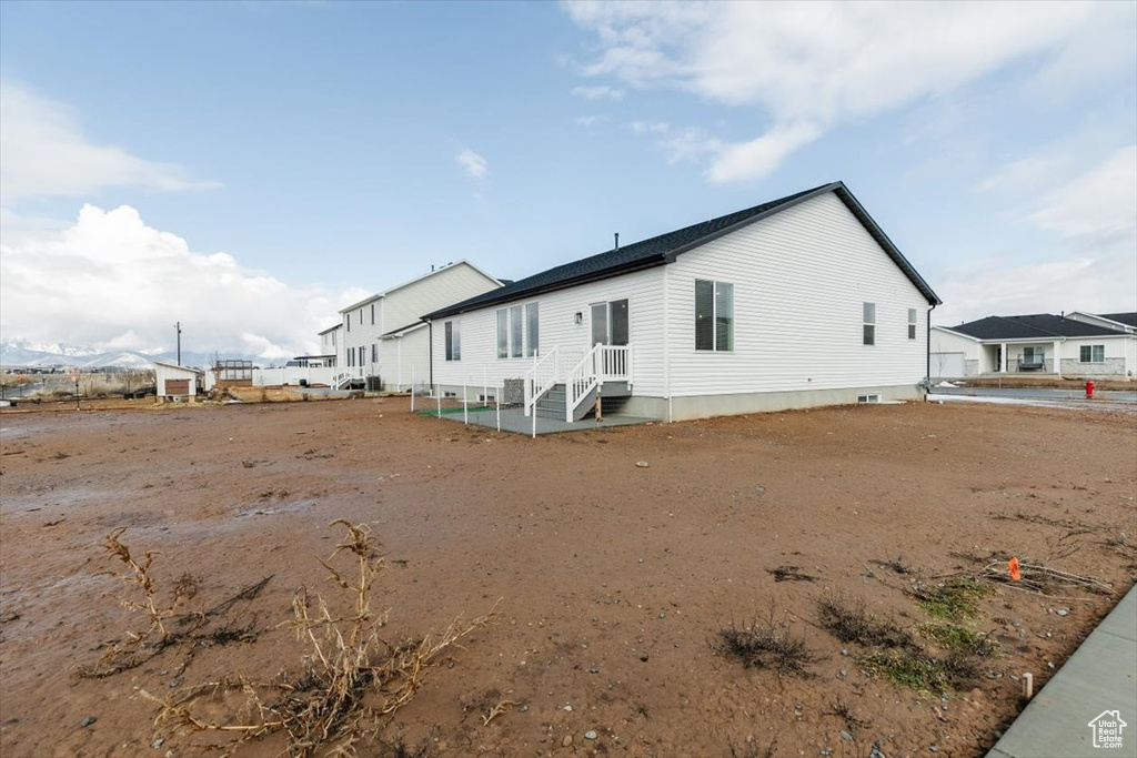 View of rear view of house