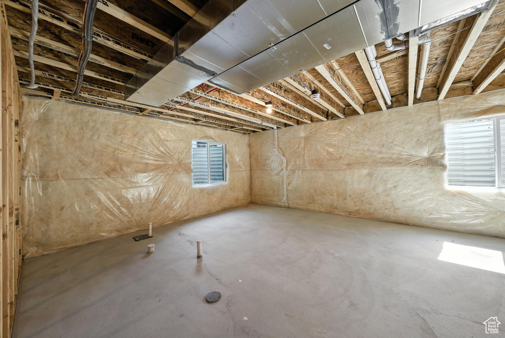 View of basement