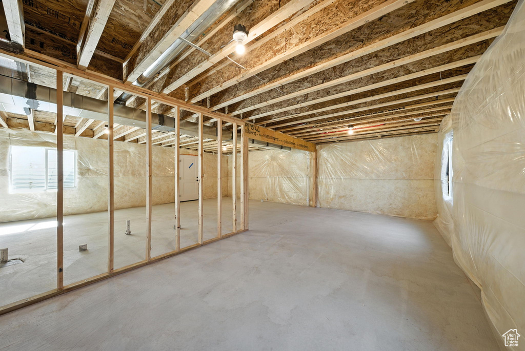 View of basement
