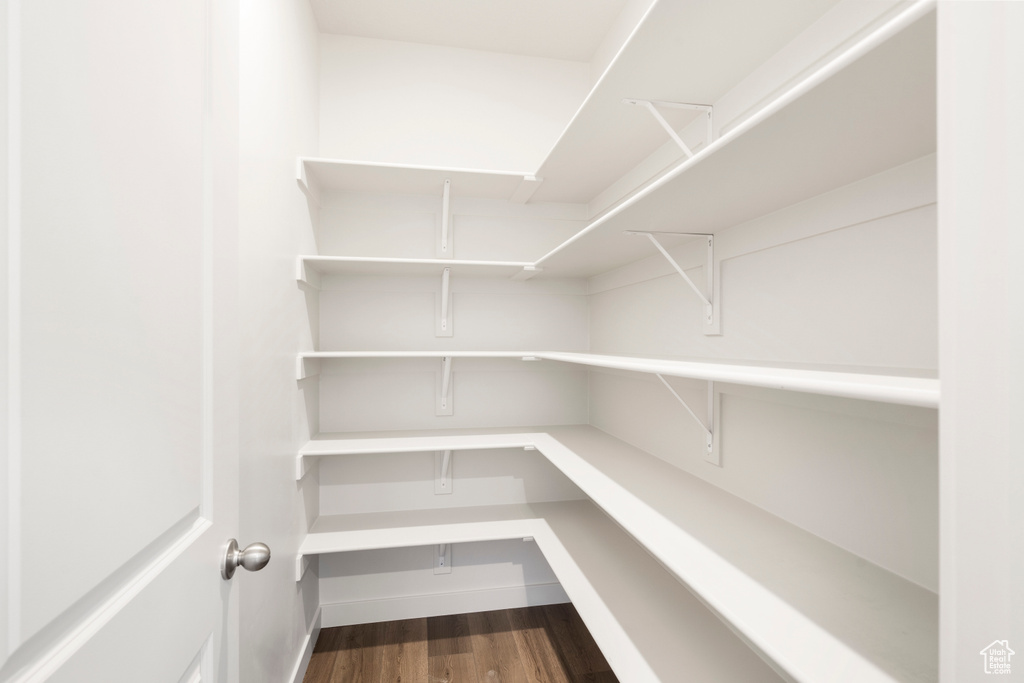 View of storage area