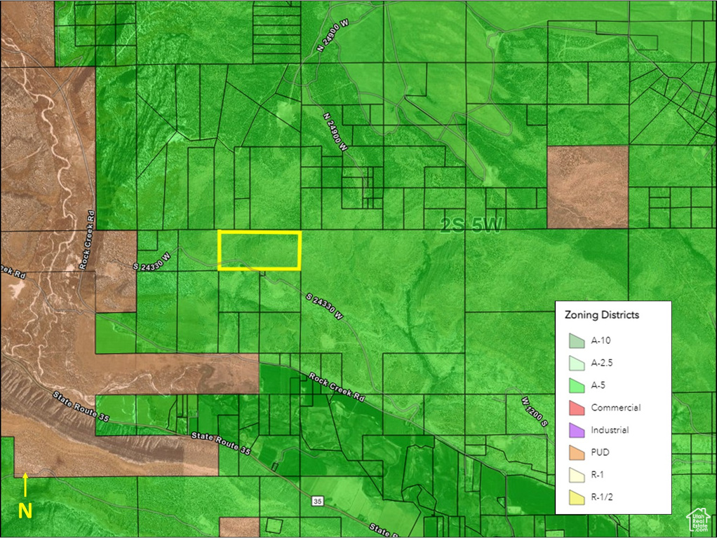Map location