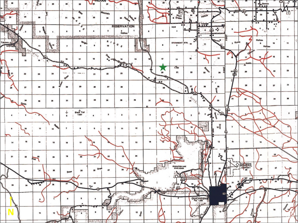 Map location