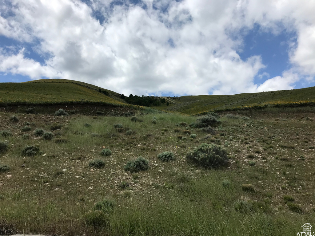 Property view of mountains featuring a rural view