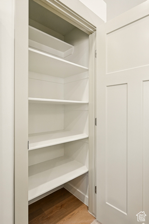 View of closet