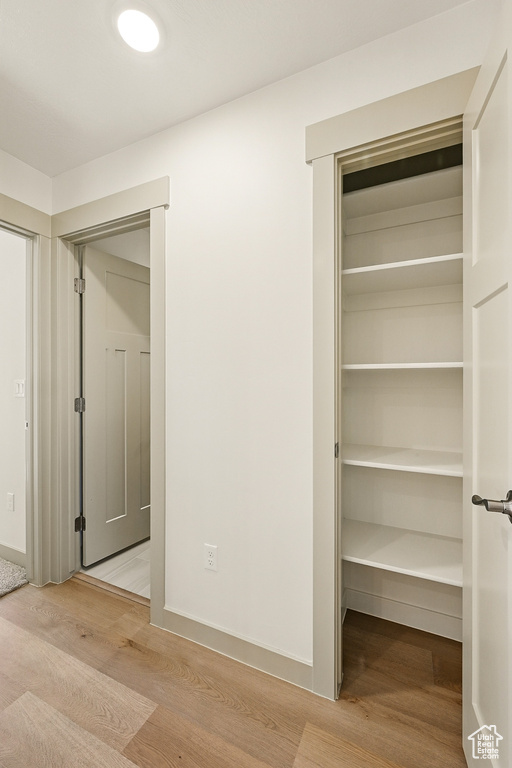 View of closet