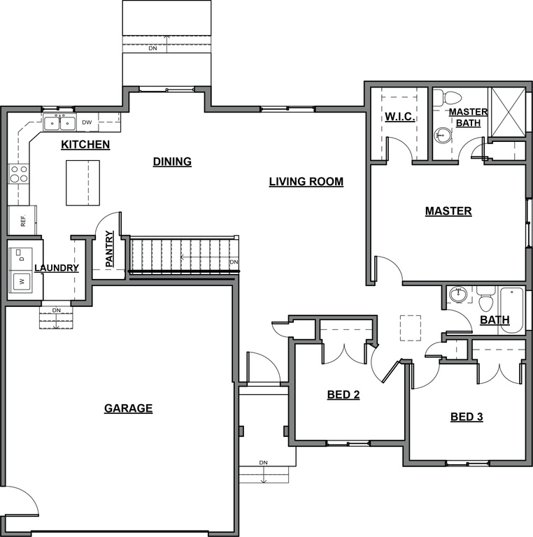 View of layout