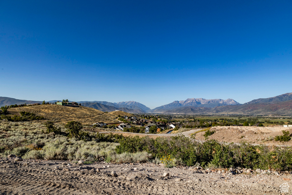 View of mountain feature