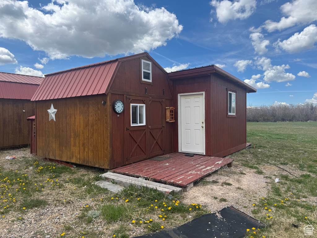 View of shed