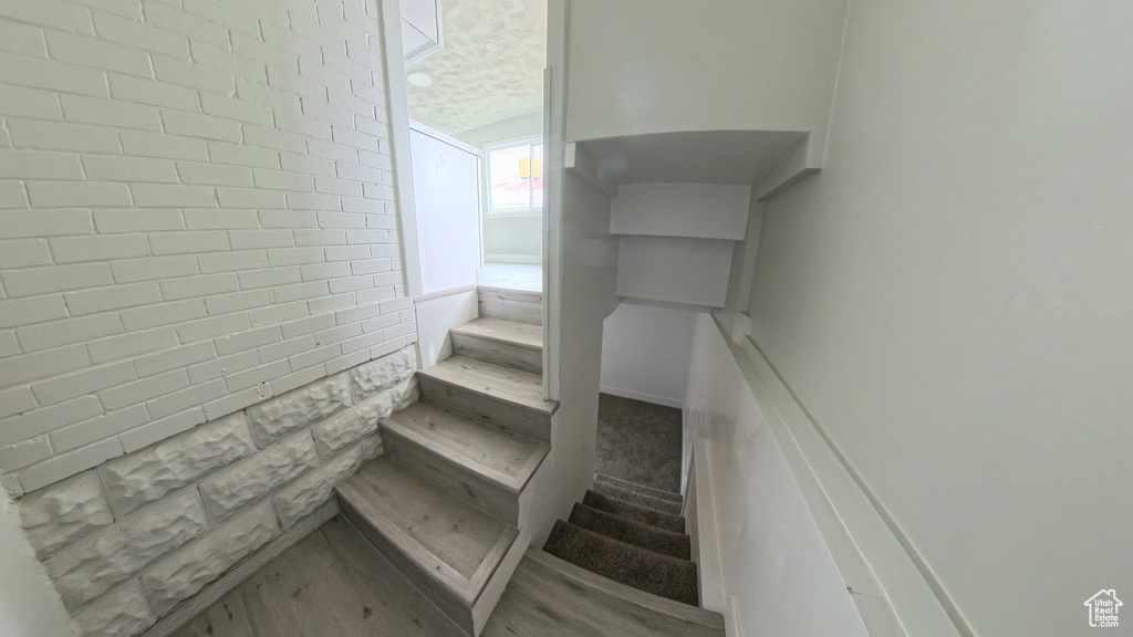 View of stairs
