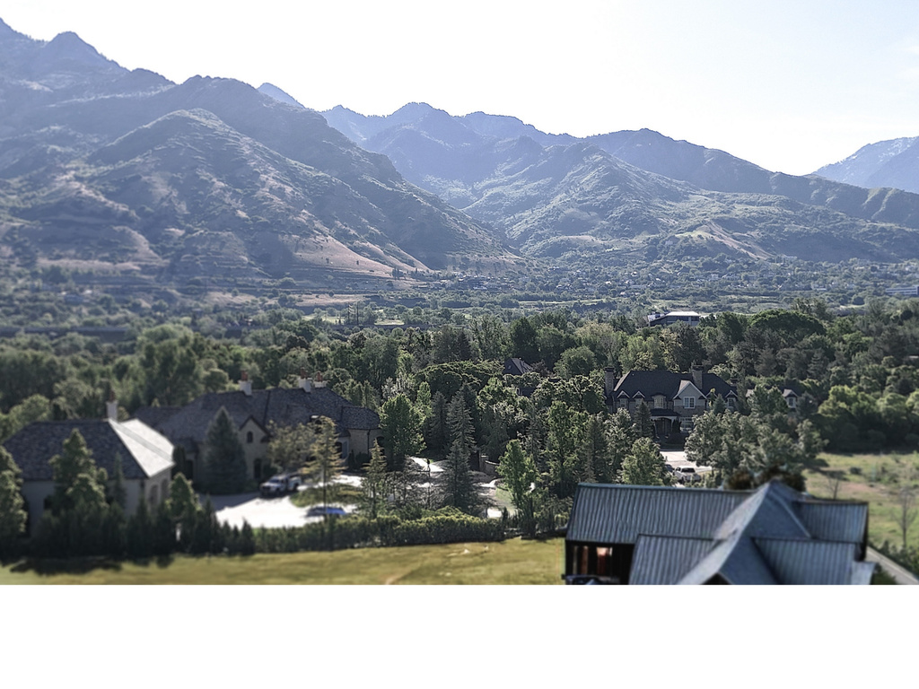 View of mountain backdrop