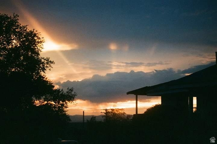 View of nature at dusk