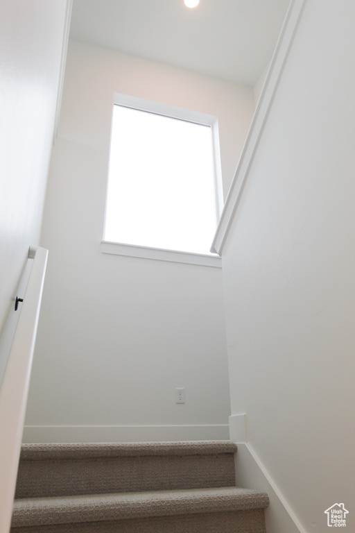 View of stairs