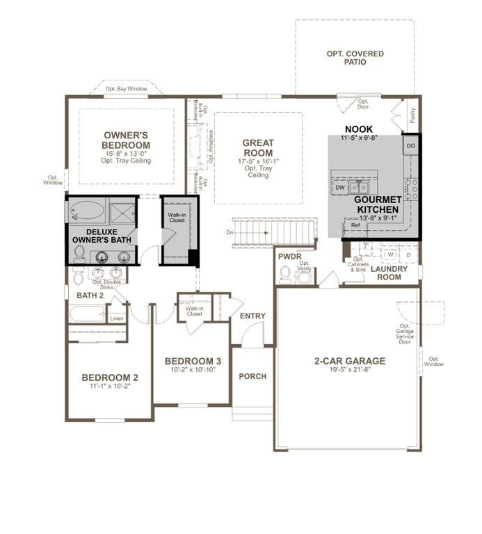 View of layout