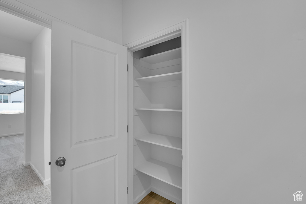 View of closet