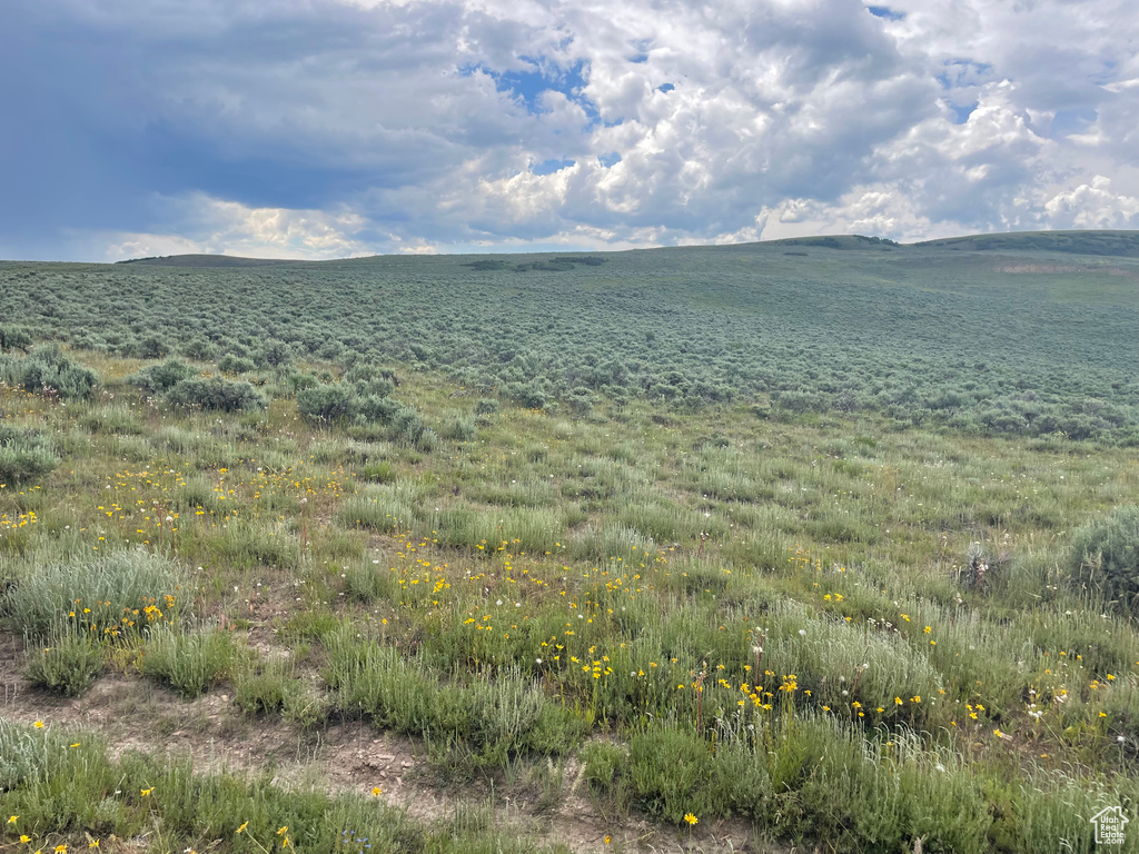 View of mountain feature featuring a rural view