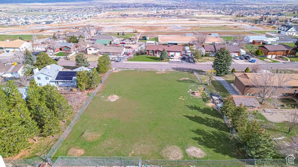 Drone / aerial view featuring a residential view