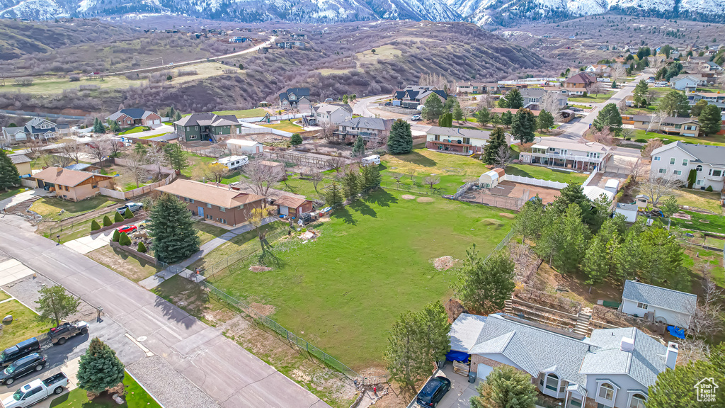 Drone / aerial view featuring a residential view