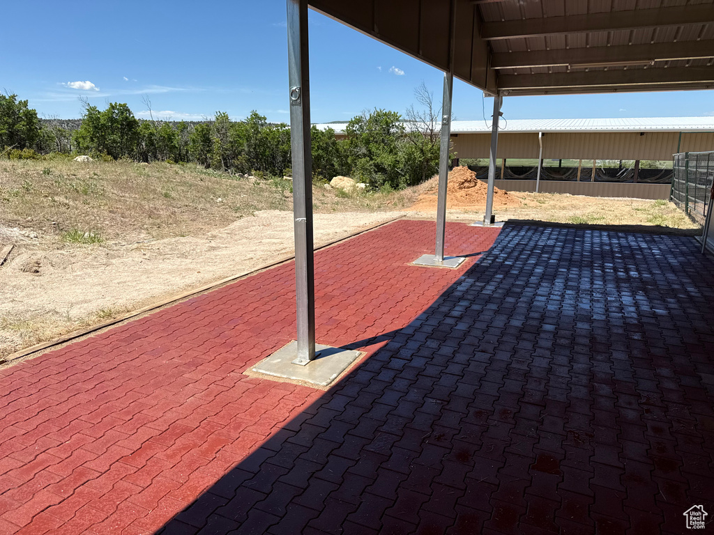 View of patio