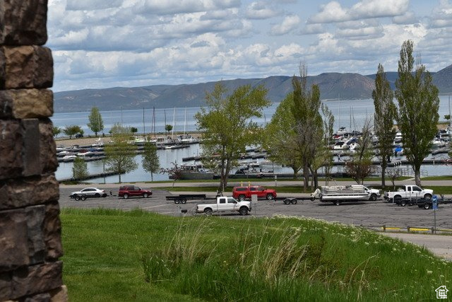 Property view of water featuring a mountain view