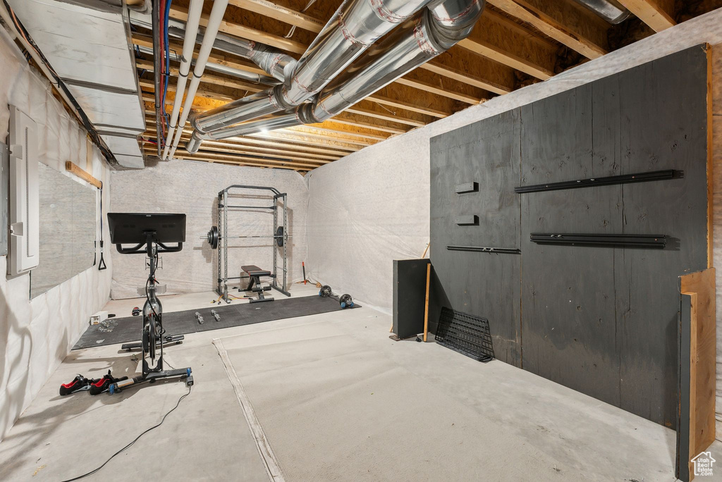 View of exercise area