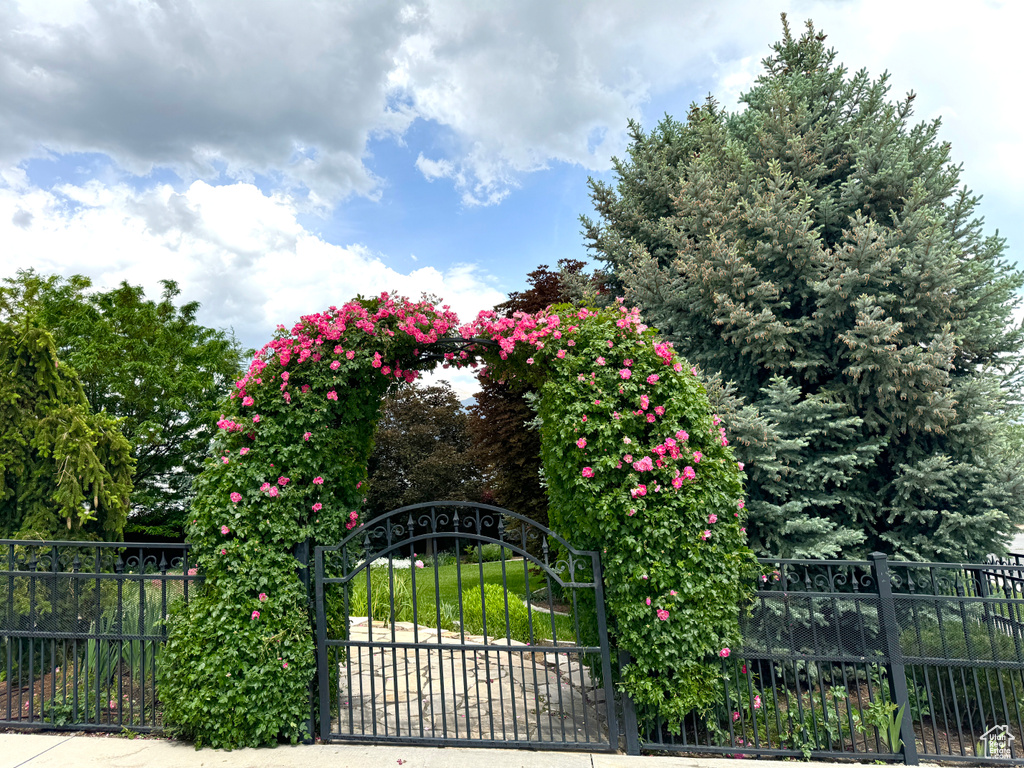 View of gate