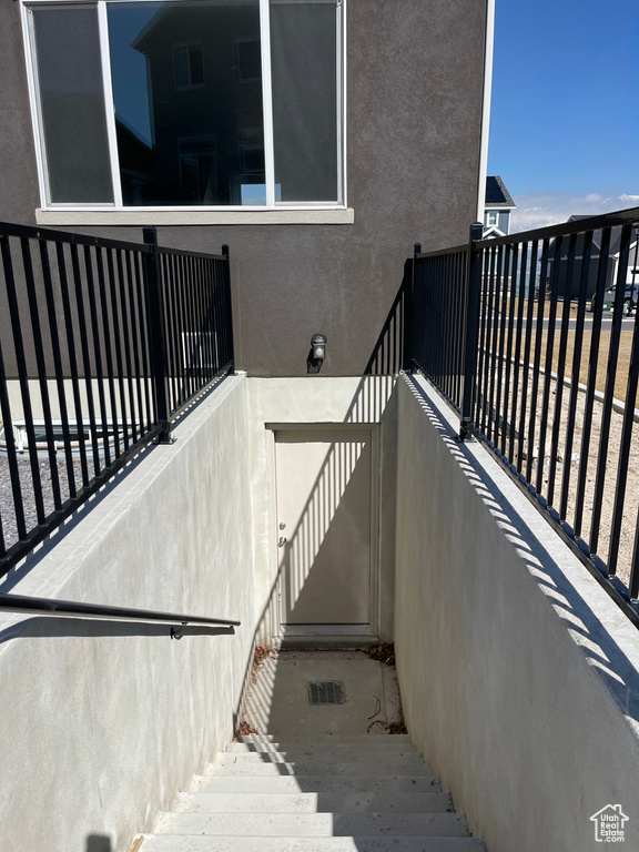 View of staircase