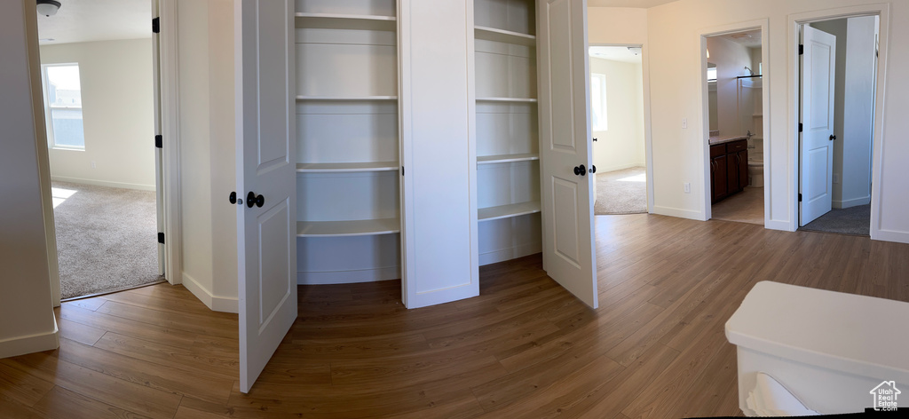 View of closet